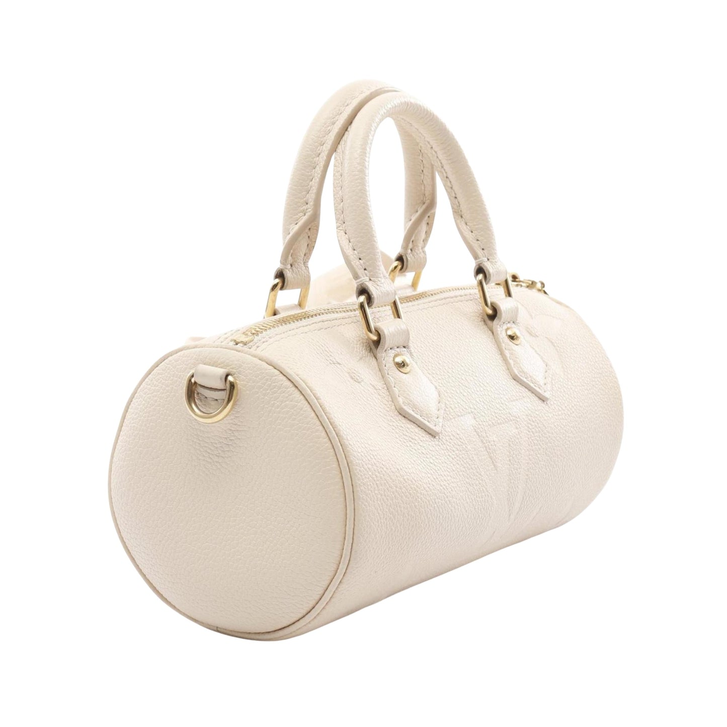 Louis Vuitton White Leather Handbag