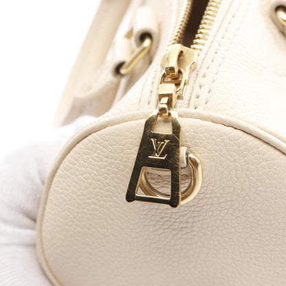 Louis Vuitton White Leather Handbag