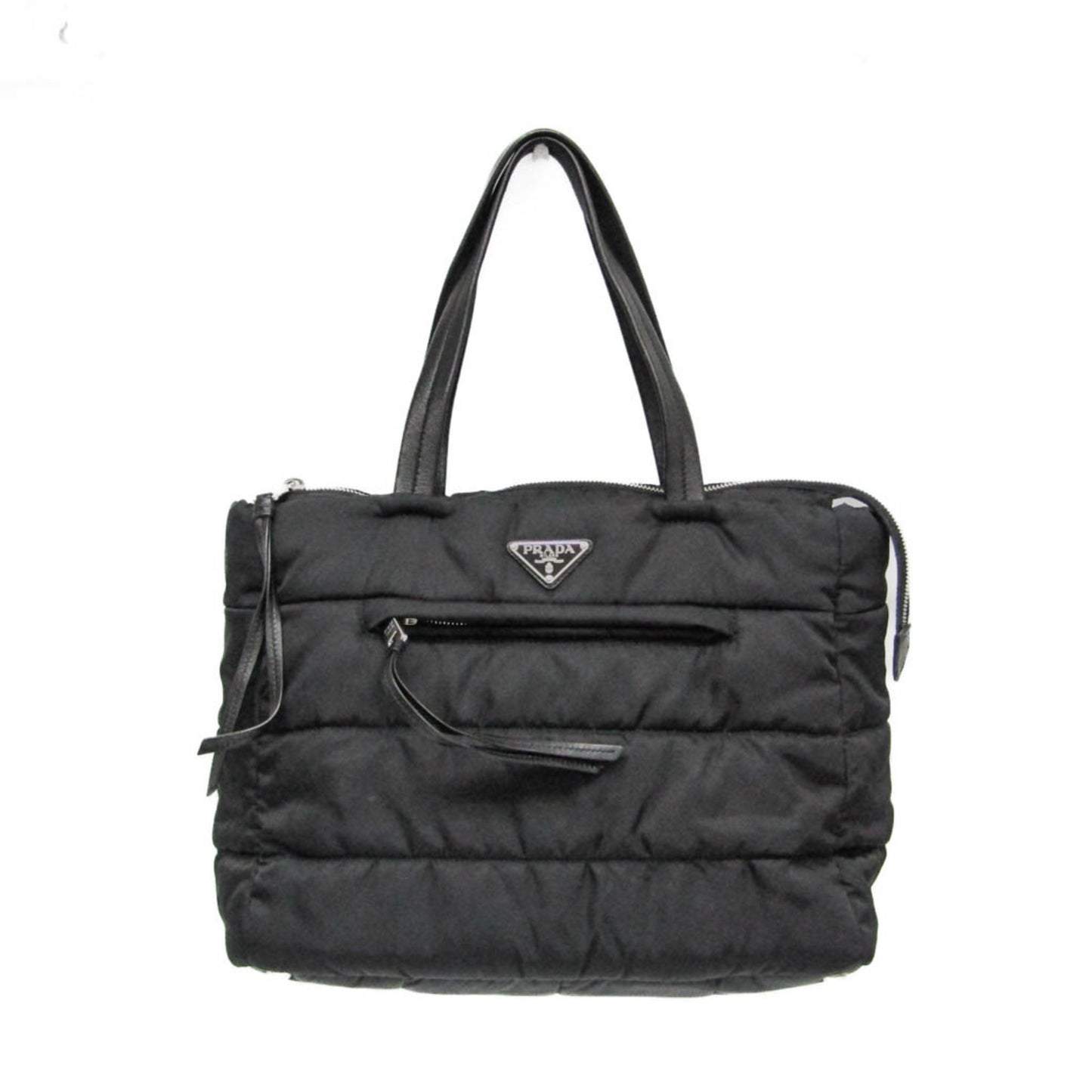 Prada Black Synthetic Tessuto