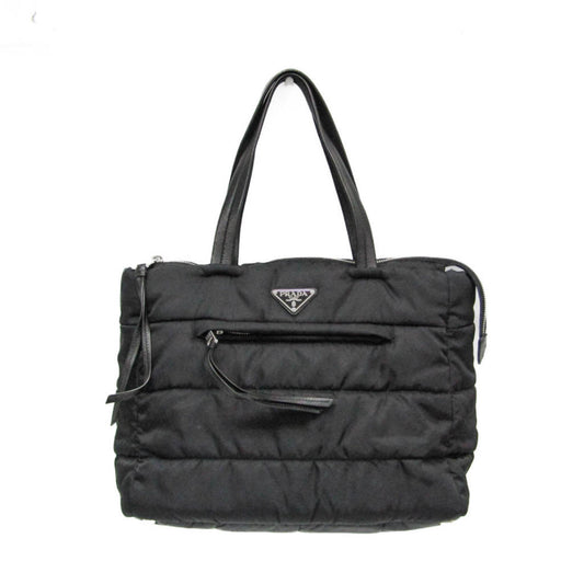 Prada Black Synthetic Tessuto