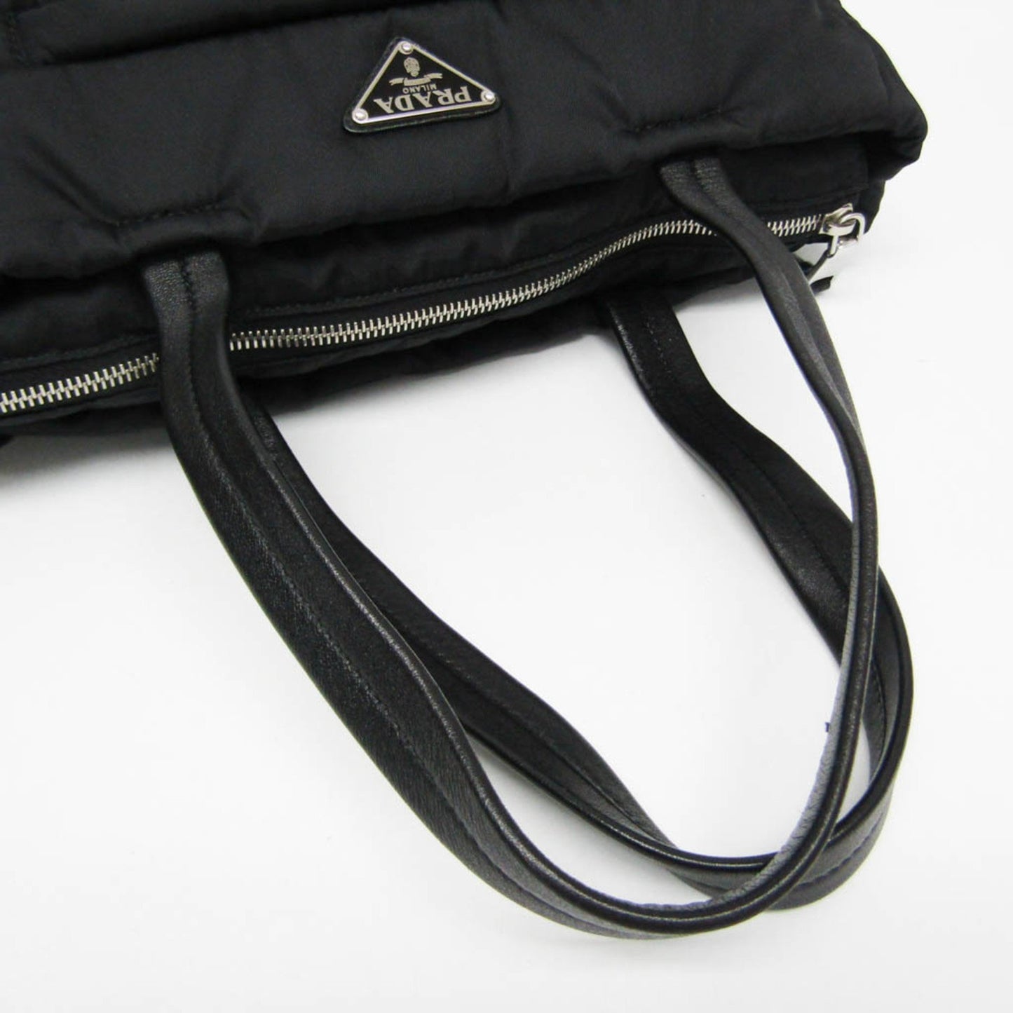 Prada Black Synthetic Tessuto
