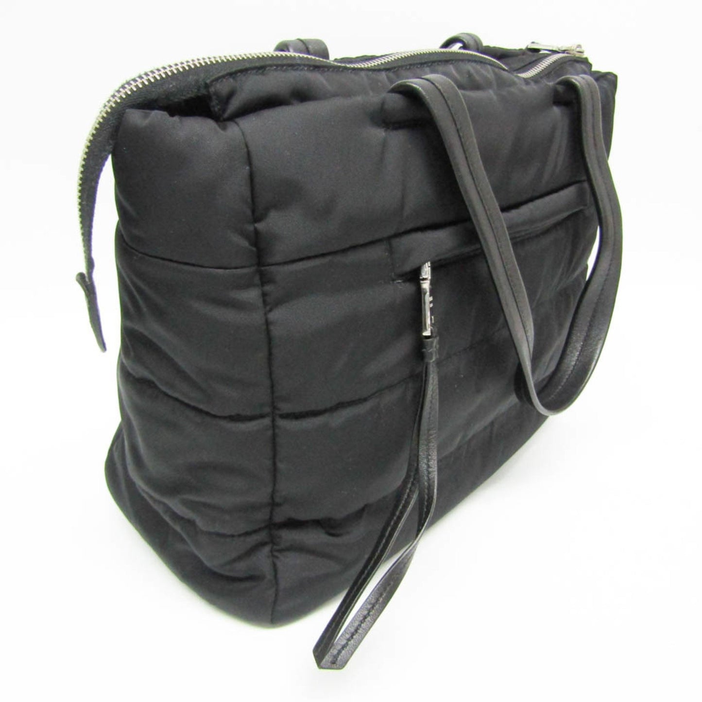 Prada Black Synthetic Tessuto