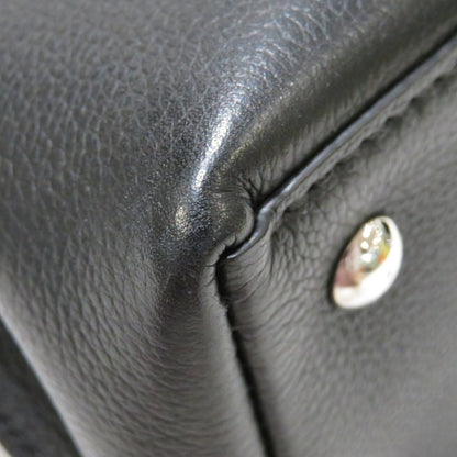 Louis Vuitton Black Leather Lockme Ever Mm