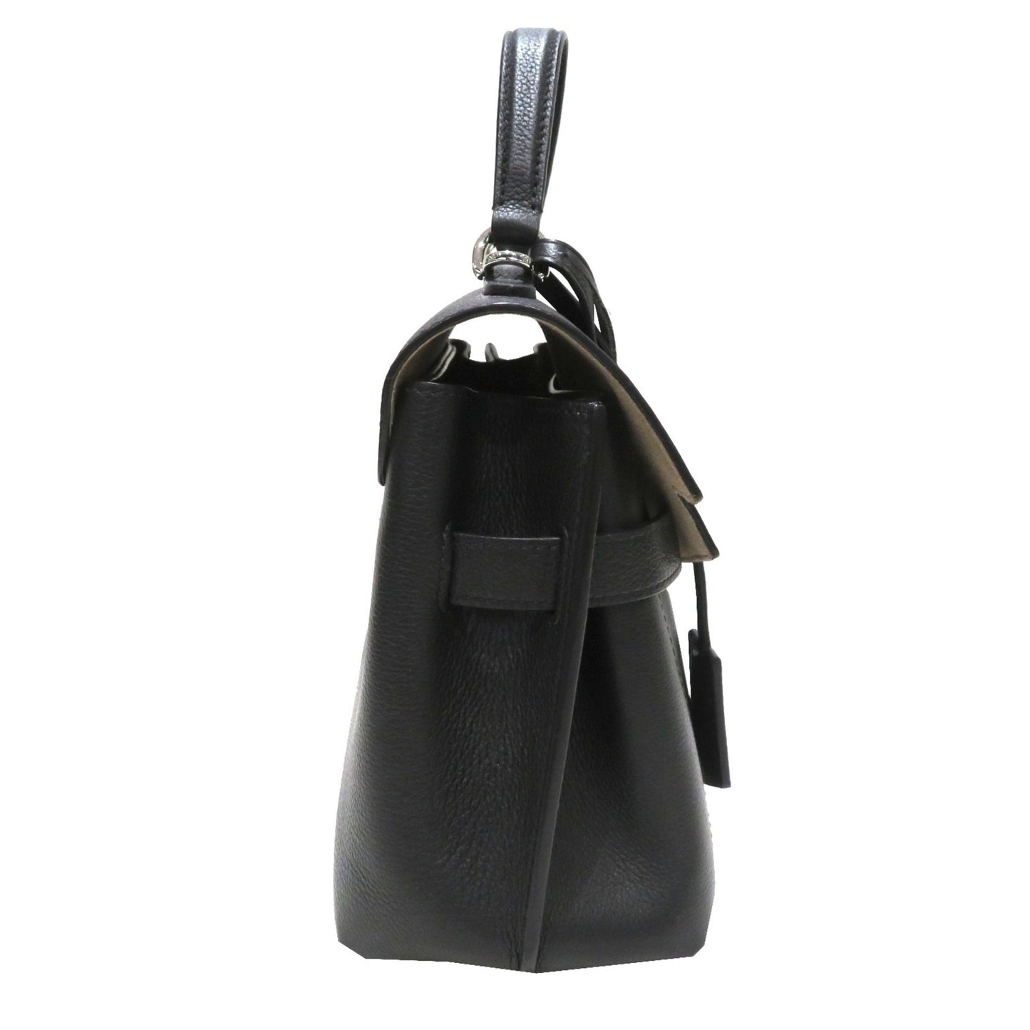 Louis Vuitton Black Leather Lockme Ever Mm
