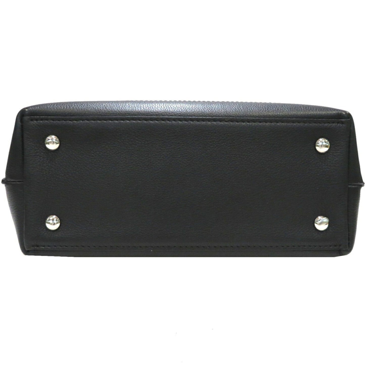 Louis Vuitton Black Leather Lockme Ever Mm