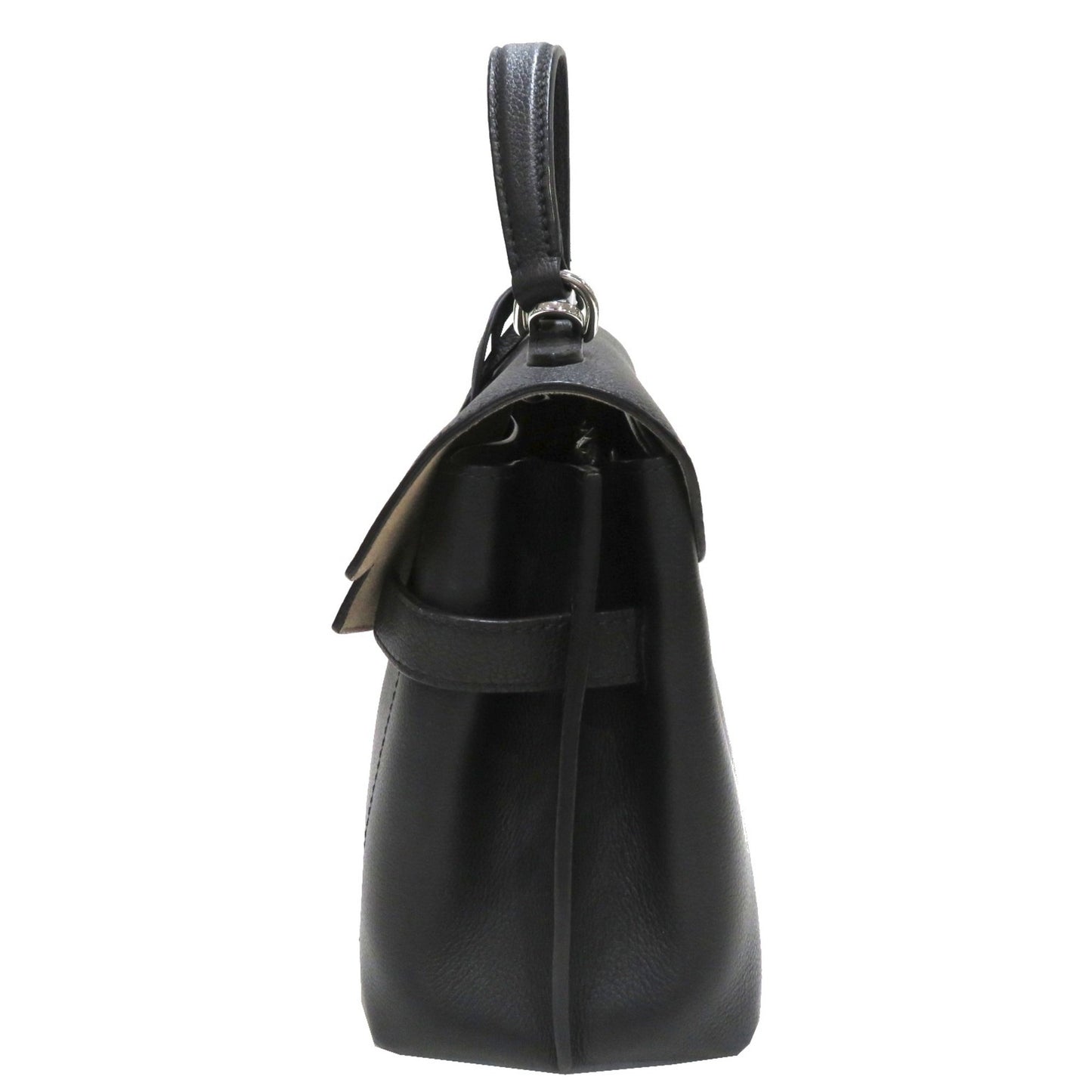 Louis Vuitton Black Leather Lockme Ever Mm