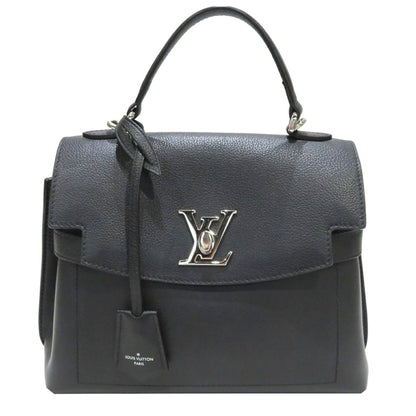 Louis Vuitton Black Leather Lockme Ever Mm