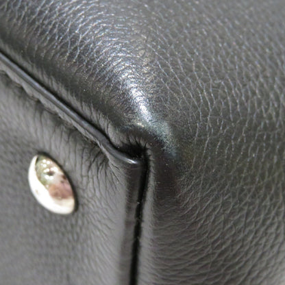 Louis Vuitton Black Leather Lockme Ever Mm