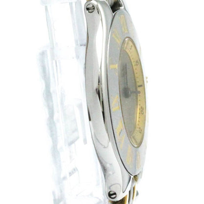 Cartier Silver Gold And Steel Must 21