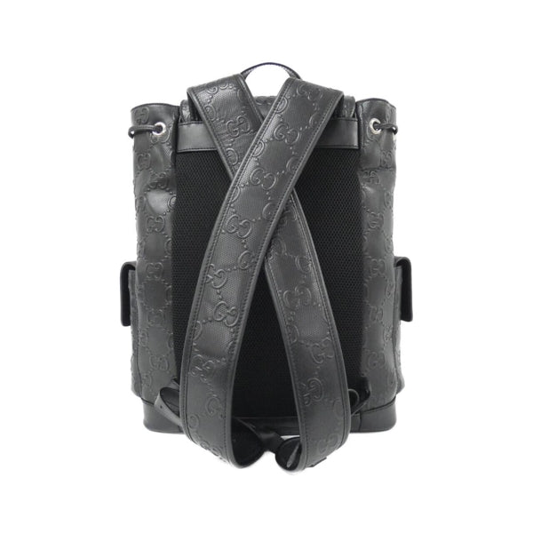 Gucci Black Leather Backpack