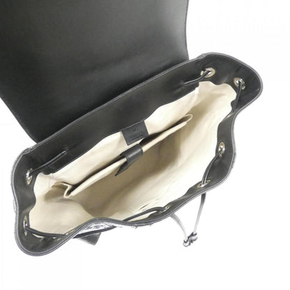Gucci Black Leather Gg Jumbo