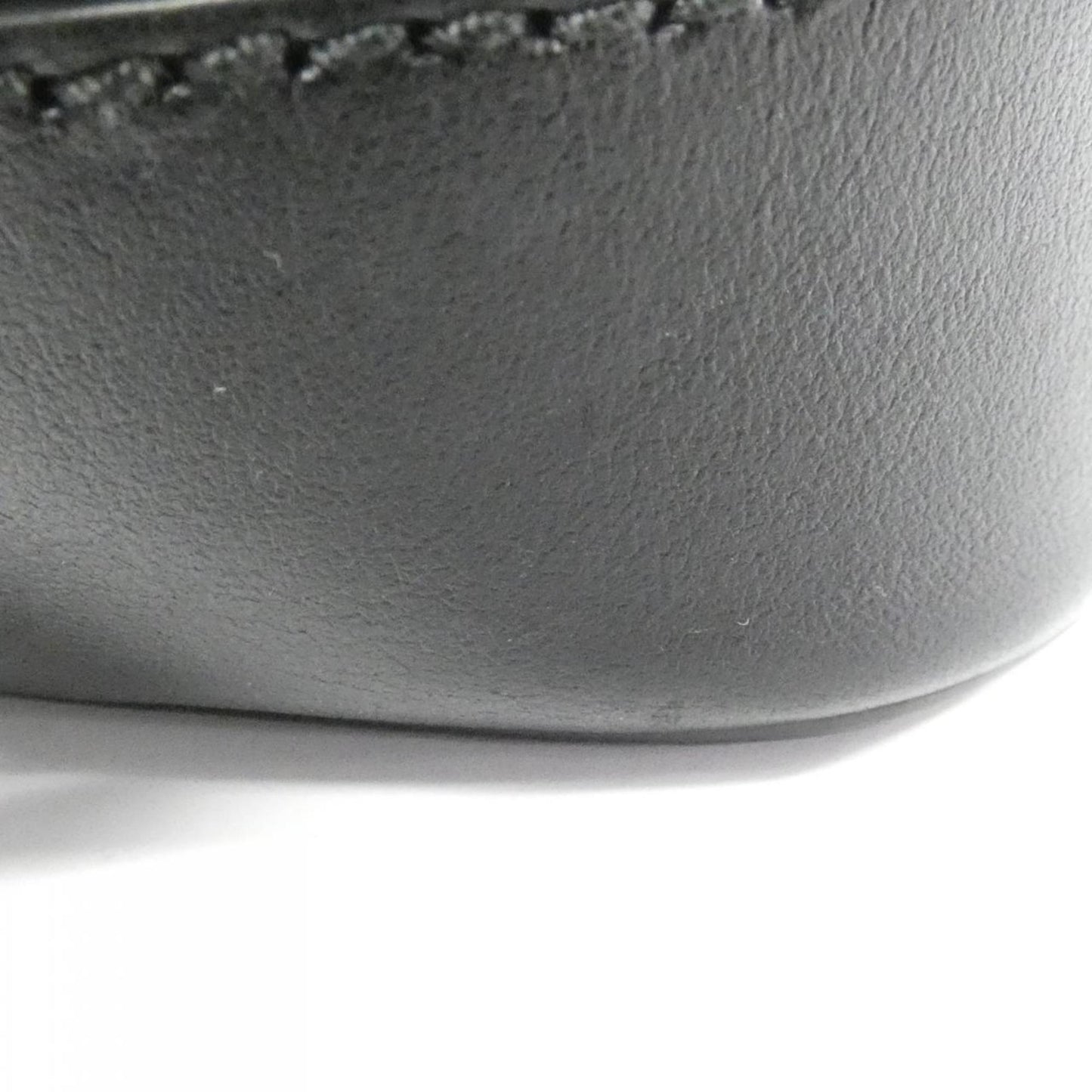 Gucci Black Leather Gg Jumbo