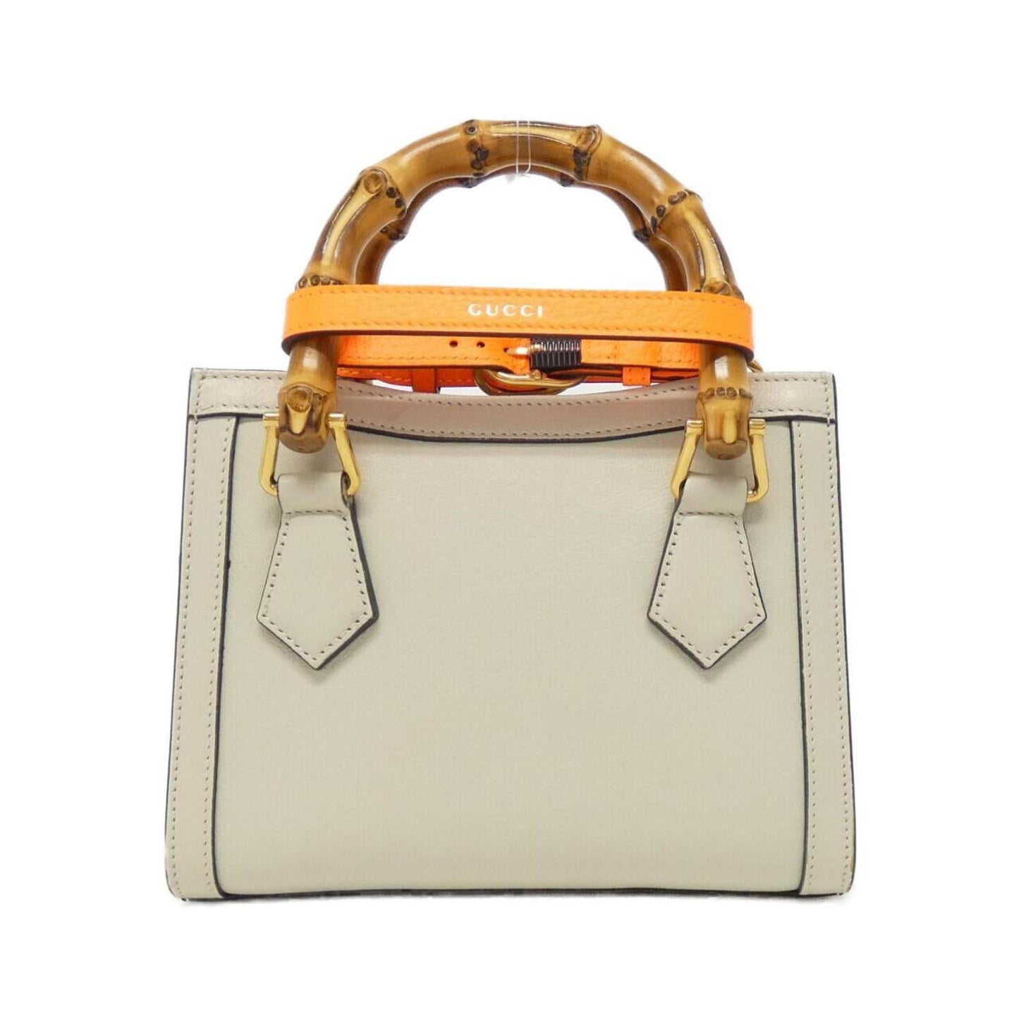 Gucci Brown Leather Diana