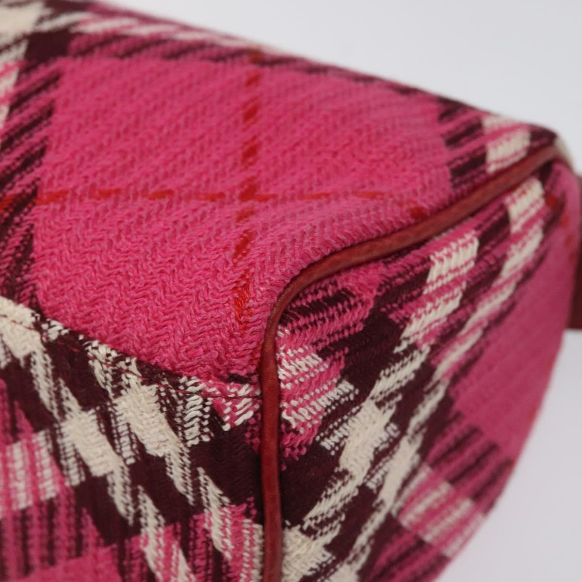 Burberry Pink Canvas Nova Check
