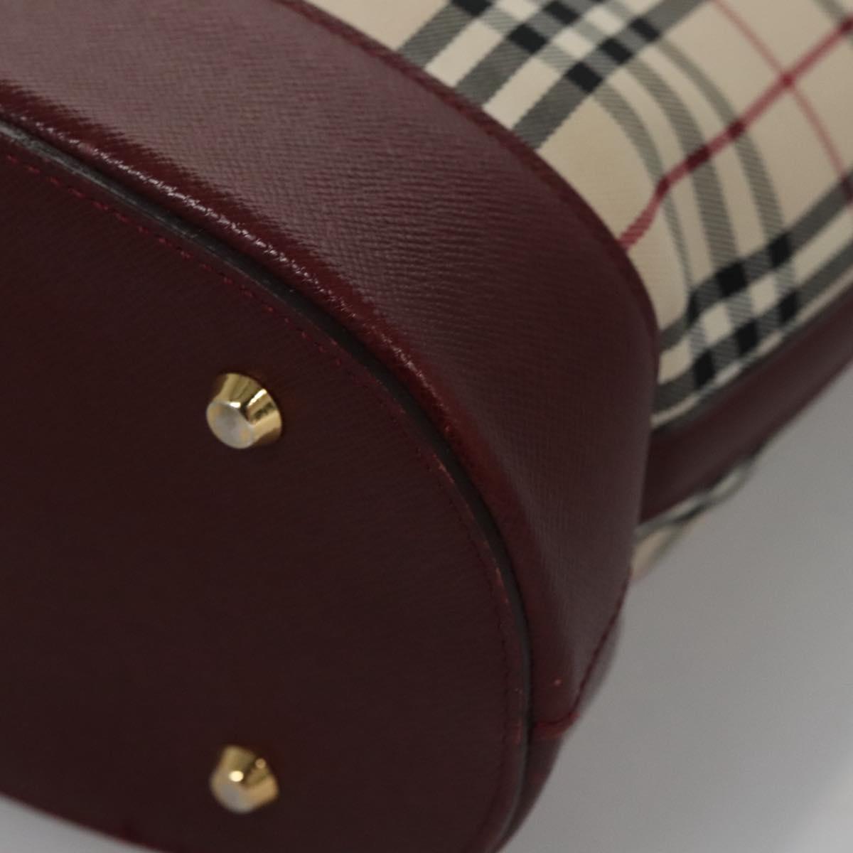 Burberry Brown Canvas Nova Check