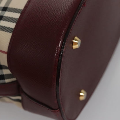 Burberry Brown Canvas Nova Check