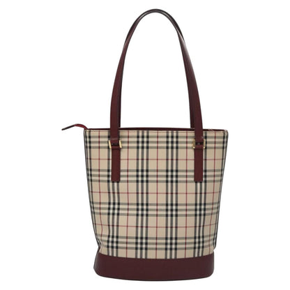 Burberry Brown Canvas Nova Check