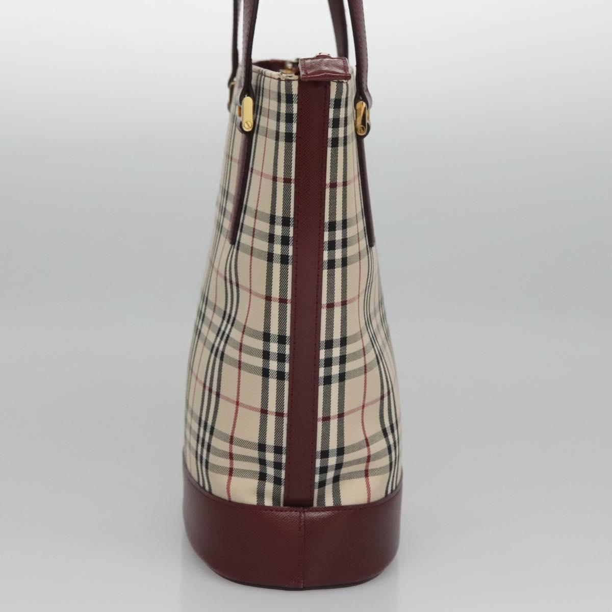 Burberry Brown Canvas Nova Check