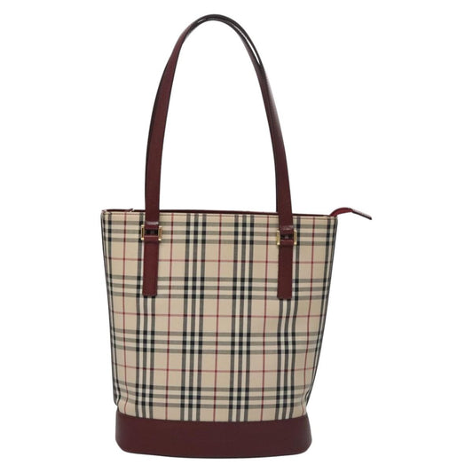 Burberry Brown Canvas Nova Check