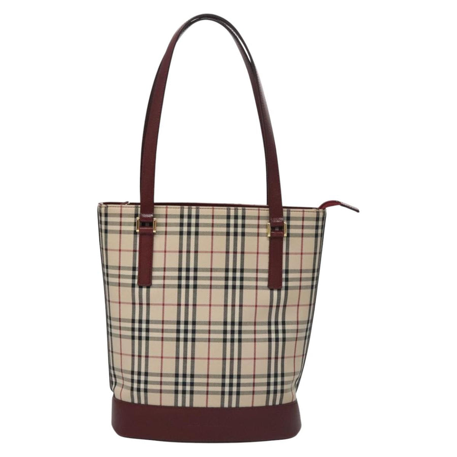 Burberry Brown Canvas Nova Check