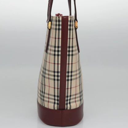 Burberry Brown Canvas Nova Check