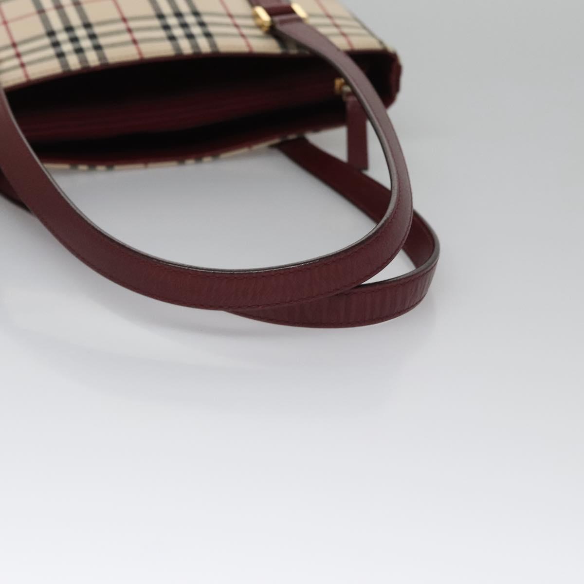 Burberry Brown Canvas Nova Check
