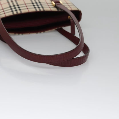 Burberry Brown Canvas Nova Check
