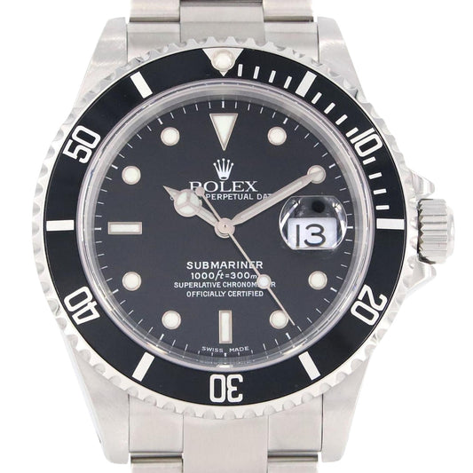 Rolex Black Steel Submariner
