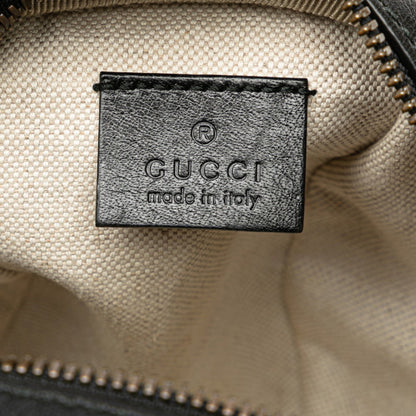 Gucci Black Leather Basketball