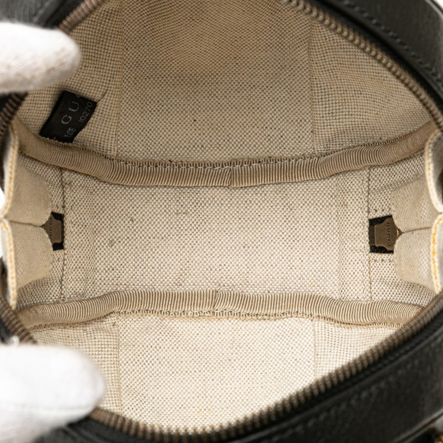 Gucci Black Leather Basketball