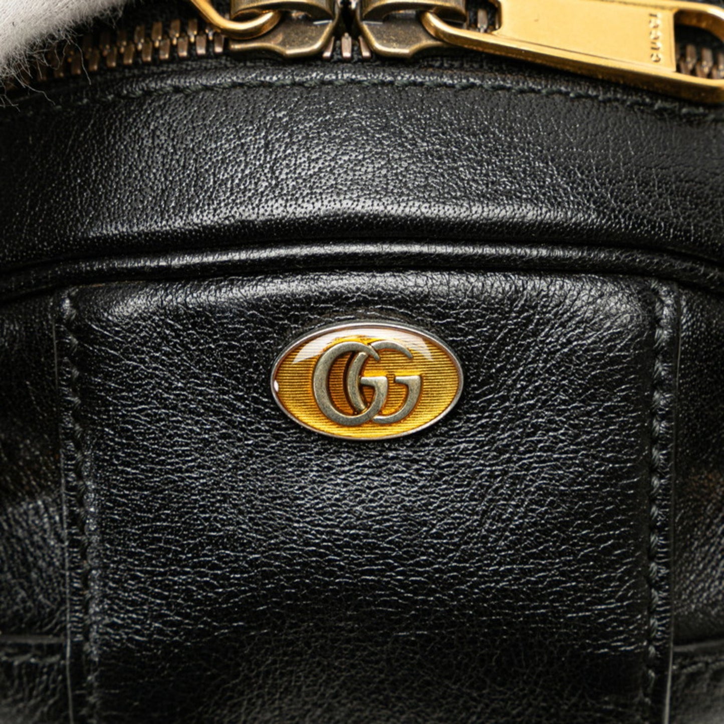 Gucci Black Leather Basketball