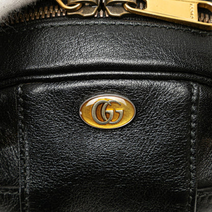 Gucci Black Leather Basketball