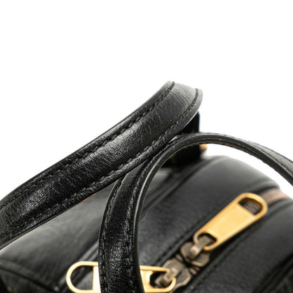 Gucci Black Leather Basketball