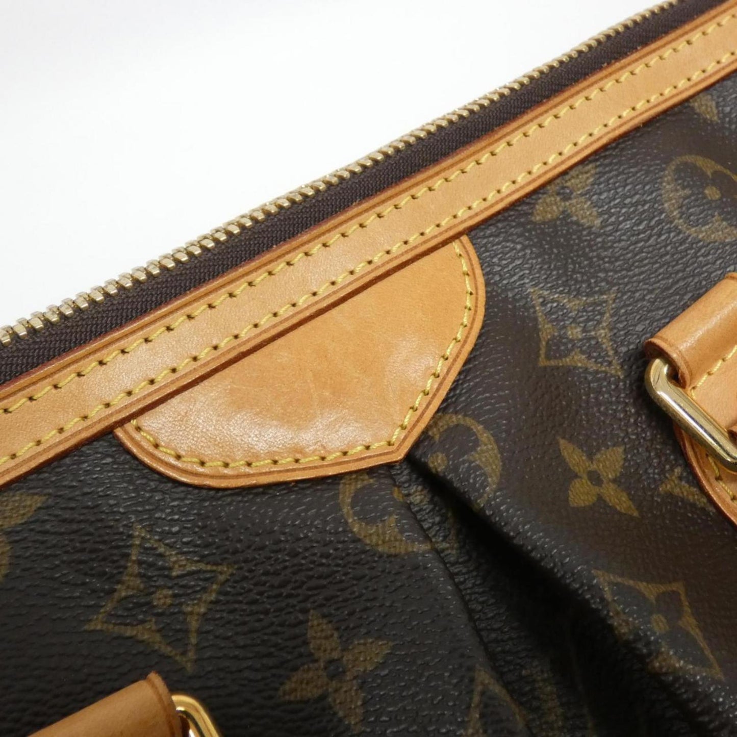 Louis Vuitton Brown Canvas Palermo Pm
