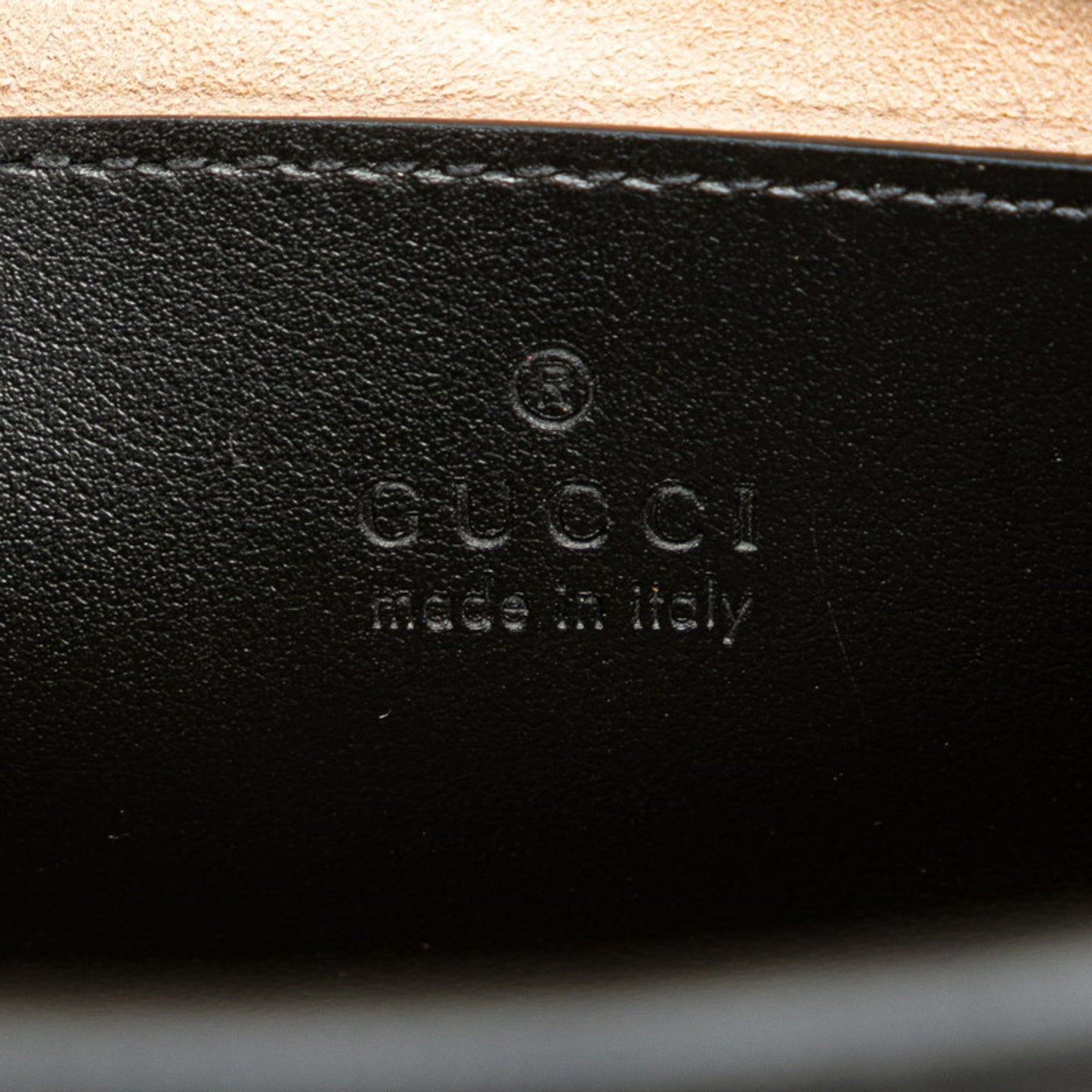 Gucci Black Leather Marmont