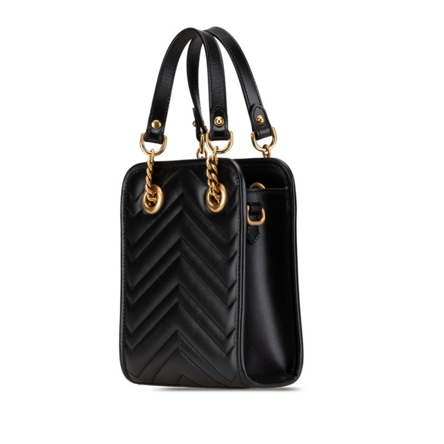 Gucci Black Leather Marmont