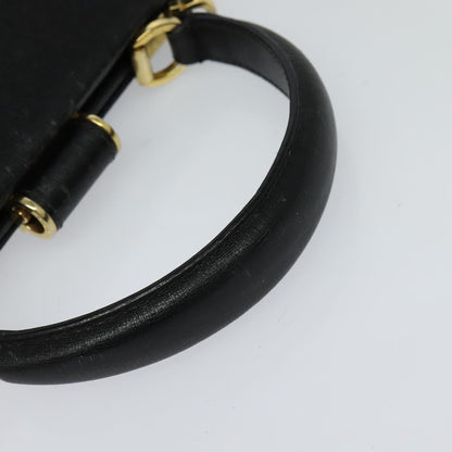 Salvatore Ferragamo Black Leather Handbag