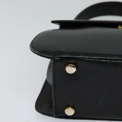 Salvatore Ferragamo Black Leather Handbag