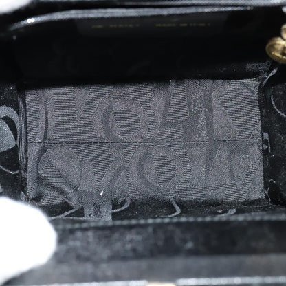 Salvatore Ferragamo Black Leather Handbag