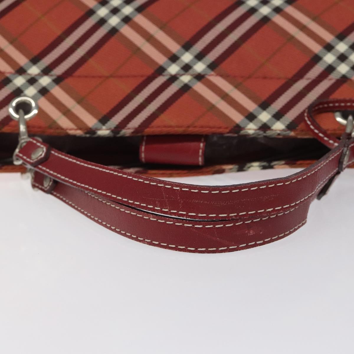 Burberry Red Synthetic Nova Check