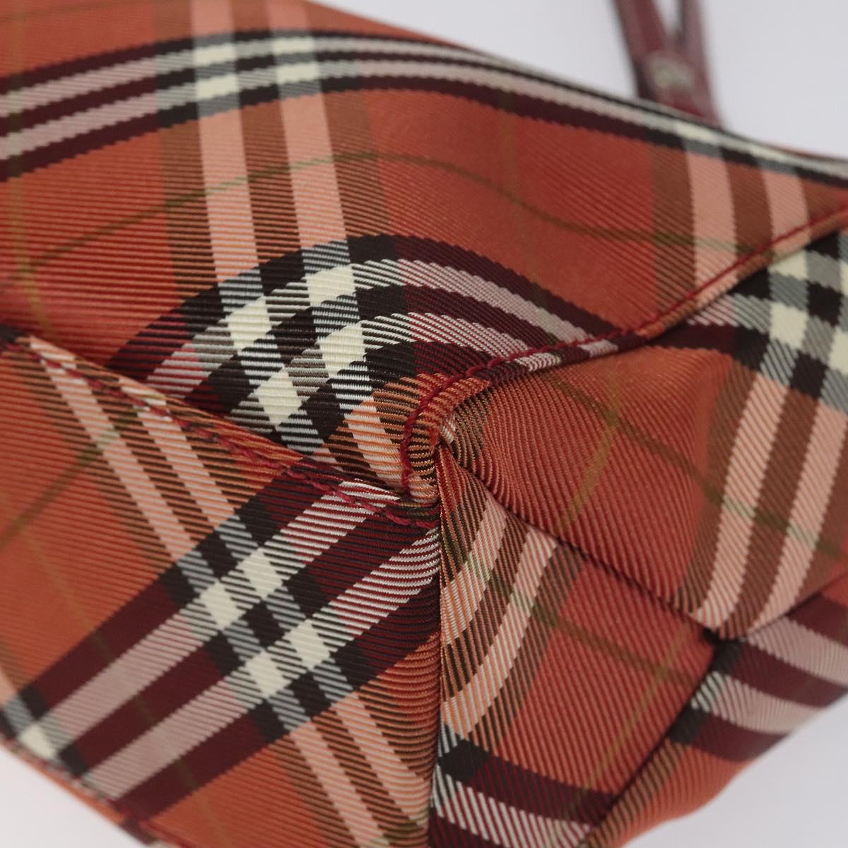 Burberry Red Synthetic Nova Check
