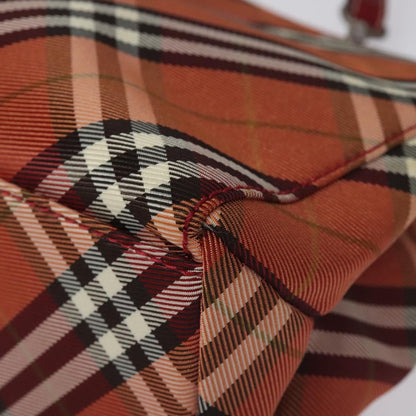 Burberry Red Synthetic Nova Check