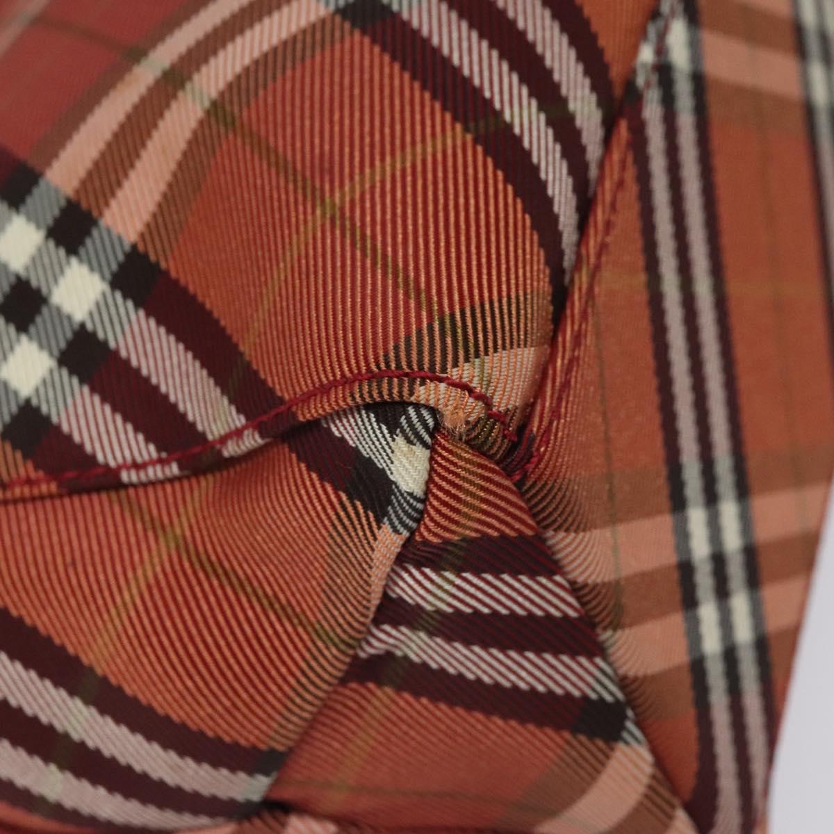 Burberry Red Synthetic Nova Check