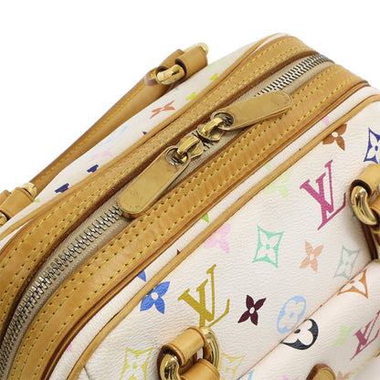 Louis Vuitton White Canvas Priscilla