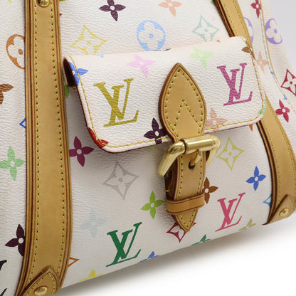 Louis Vuitton White Canvas Priscilla