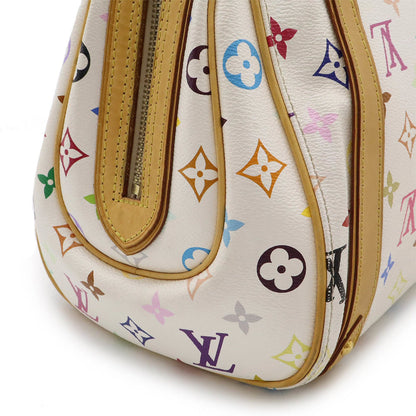 Louis Vuitton White Canvas Priscilla