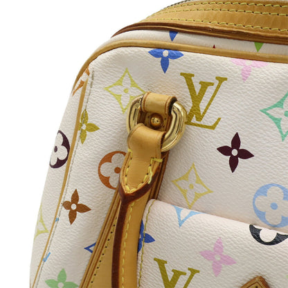 Louis Vuitton White Canvas Priscilla