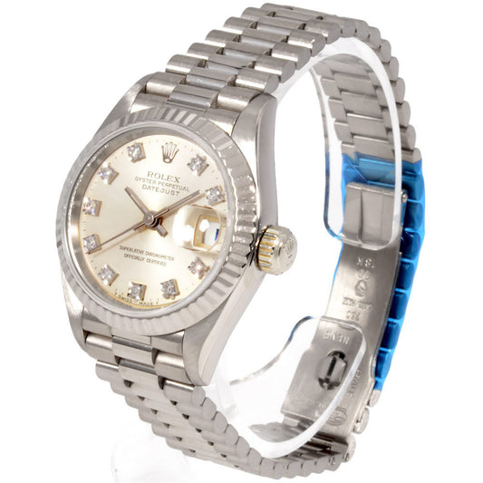 Rolex Gold White Gold Datejust