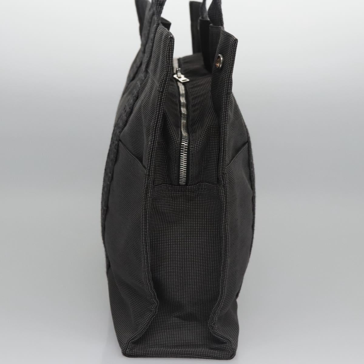 Hermès Gray Canvas Herline