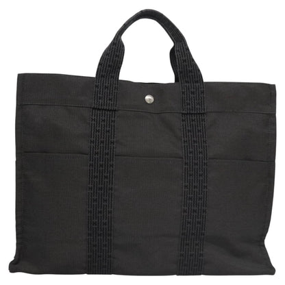 Hermès Gray Canvas Herline